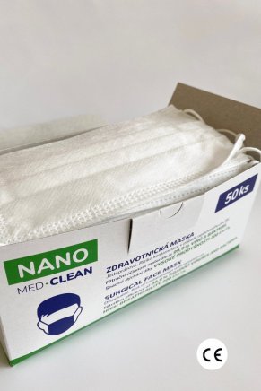 Nano zdravotnícká rúška 50 kusov - 2