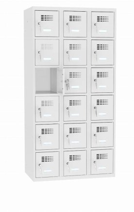 Šatníková skriňa delená MSus 336 W šírka 900 mm - 2