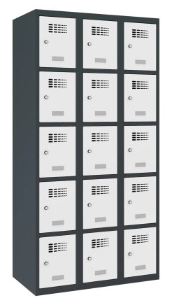 Šatníková skriňa delená Sus 335 W šírka 900 mm