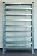 Bezskrutkový policový regál 1972 x 1124 x 410 mm