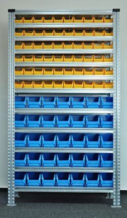 Regál s plastovými boxmi 877851009_VAR_2