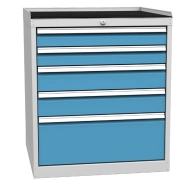 Zásuvková dielenská skriňa DPO 03C