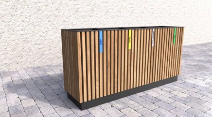 Kôš na triedený odpad Lamela III - 2