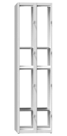 Šatňová skrinka delená XS64-18 - 2