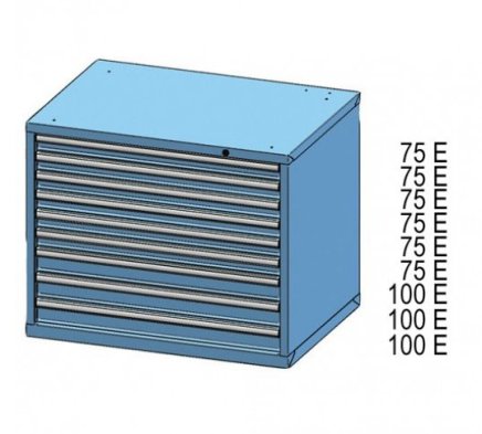 Zásuvková skrinka ZG 84-7 - 1