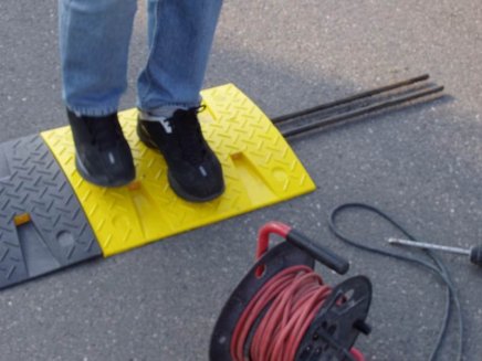 Oceľové výstuhy pre spomaľovací prah 30  km/h - 6