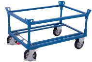 Paletový vozík s oceľovým rámom s nosnosťou 1200 kg sw-870.101 (4 modely)