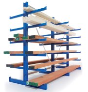 Konzolový regál obojstranný typ 97840