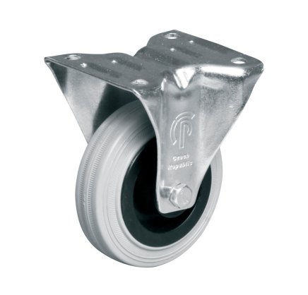 Kolesá sivá guma, priemer 100, 125, 160 alebo 200 mm - 1