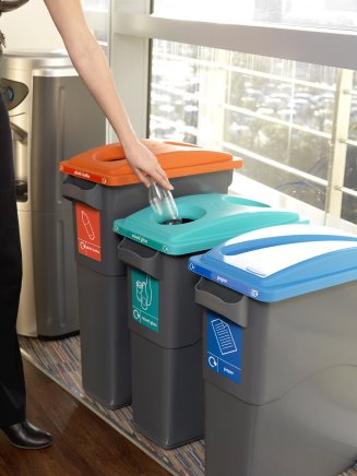 EcoSort nádoba na triedenie odpadu v interiéri (2 modely) - 5