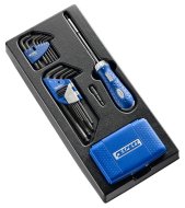 Sada pre skrutkovanie s račňovým skrutkovačom