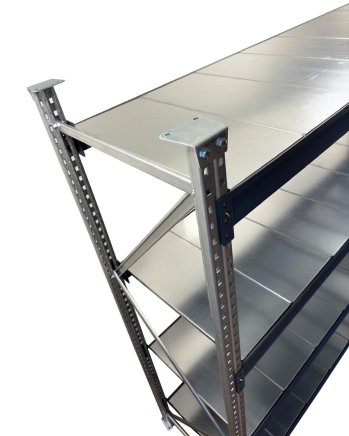 Prístavný regál KAF 2000 x 1500 x 500 mm (9 modelov) - 8