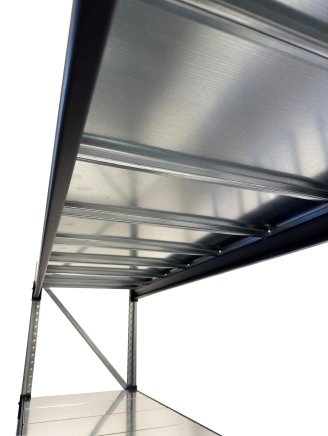 Prístavný regál KAF 2000 x 1500 x 500 mm (9 modelov) - 6