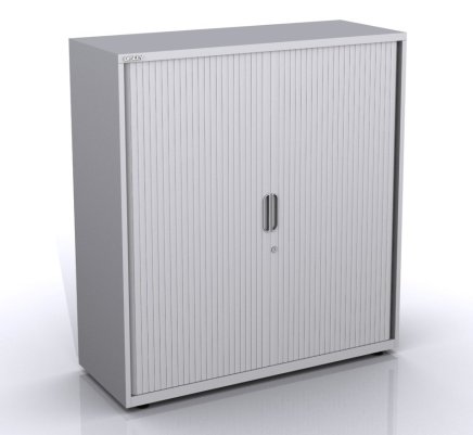 Spisová skriňa s žalúziovými dverami SYT12/4