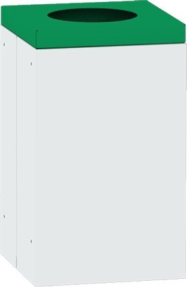 Hranatý odpadkový kôš s odnímacím vekom 3821 - 4