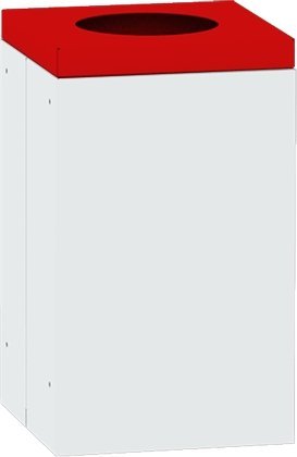 Hranatý odpadkový kôš s odnímacím vekom 3821 - 2