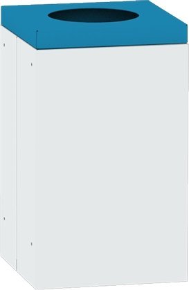 Hranatý odpadkový kôš s odnímacím vekom 3821 - 3