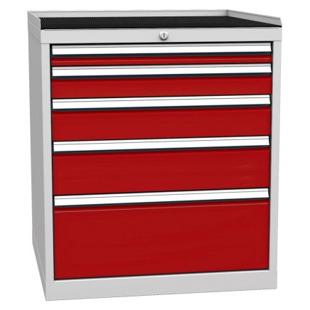 Zásuvková dielenská skriňa DPO 03F - 4