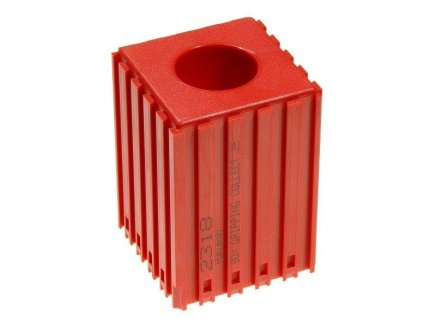 Plastový box pre ukladanie klieštin o priemere 25 mm