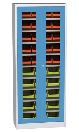 Dielenská skriňa Kovos SPP S12A_prázdna