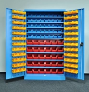 Dielenská skriňa Kovos s plastovými boxami SPZ_11_0003_C_VAR_9