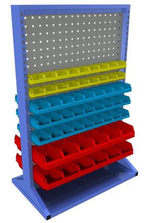 Stacionárný obojstranný panel s vybavením PSZ_22_A_VAR_4