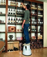 Pojazdná kruhová stolička