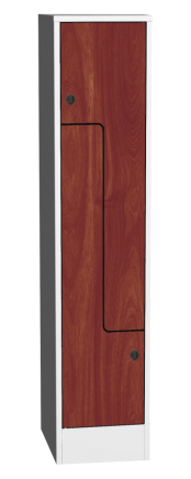 Šatníková skrinka s lamino dverami typ SZS 41AL - 3