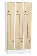 Šatníková skrinka s lamino dverami typ SZS 33AL