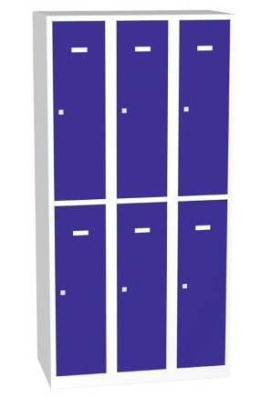 Šatníková skrinka s delenými dverami A8332 - 5