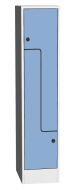 Šatníková skrinka s HPL dverami typ SZS 41AH