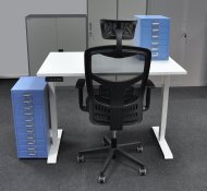 Kancelársky stôl s úložným priestorom a stoličkou EO14_HDK_York