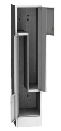 Šatňová skriňa kovová SZS 41A - 3