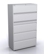 Skriňa so sklopnými dverami a zásuvkami SYC10/50/2/3