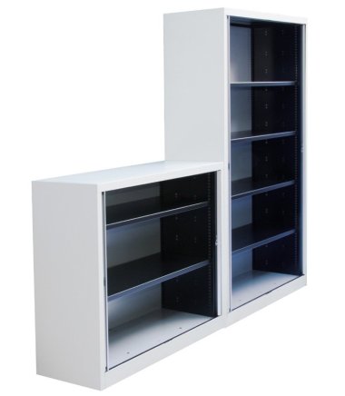 Policová roletová skriňa Bisley ET410/19/4S - 4