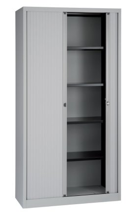 Policová roletová skriňa Bisley ET410/19/4S