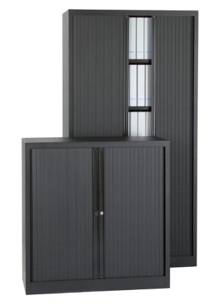 Policová roletová skriňa Bisley ET410/19/4S - 7