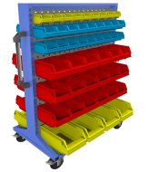 Pojazdný obojstranný panel s vybavením PSZ_21_B_VAR_2