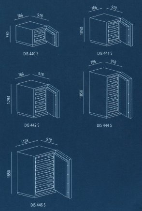 Ohňovzdorný trezor Burg Safe DIS 441 S - 3