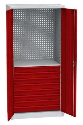 Univerzálna dielenská skriňa Kovos DUS_11_E - 2