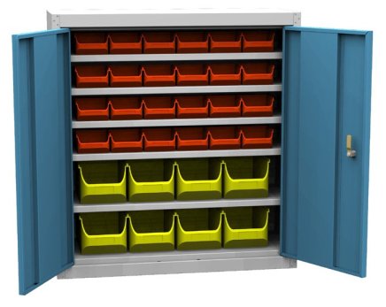 Dielenská skriňa  Kovos SPP 03C (3 modely)