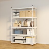 Celokovový bezskrutkový policový regál REG_12040183_W