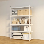 Celokovový bezskrutkový policový regál REG_12040183_W