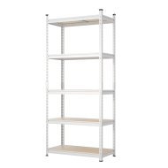 Kovový bezskrutkový policový regál REGM_8040183_W