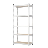 Kovový bezskrutkový policový regál REGM_9050183_W