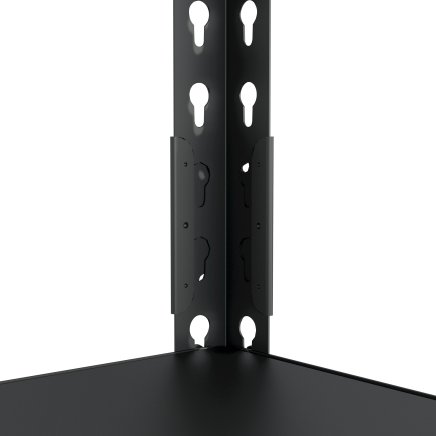 Celokovový bezskrutkový policový regál REG_8060183_B - 4