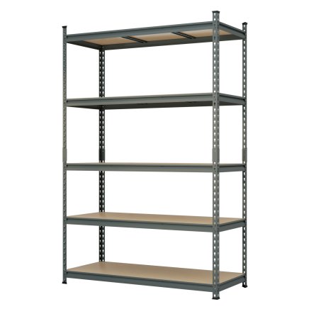 Kovový bezskrutkový policový regál REGM_12050183_G