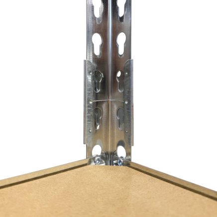 Kovový bezskrutkový policový regál REGM_9040183_Z - 3