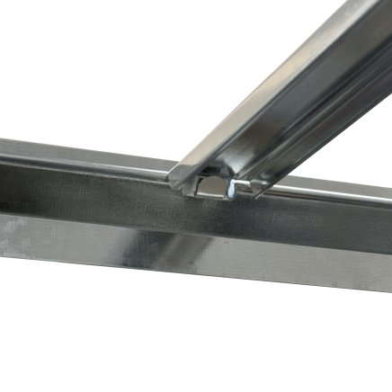 Kovový bezskrutkový policový regál REGM_9040183_Z - 4