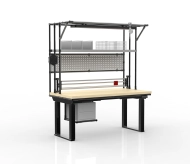 Elektricky výškovo nastavitelný baliaci stôl s rezačkou 24102230